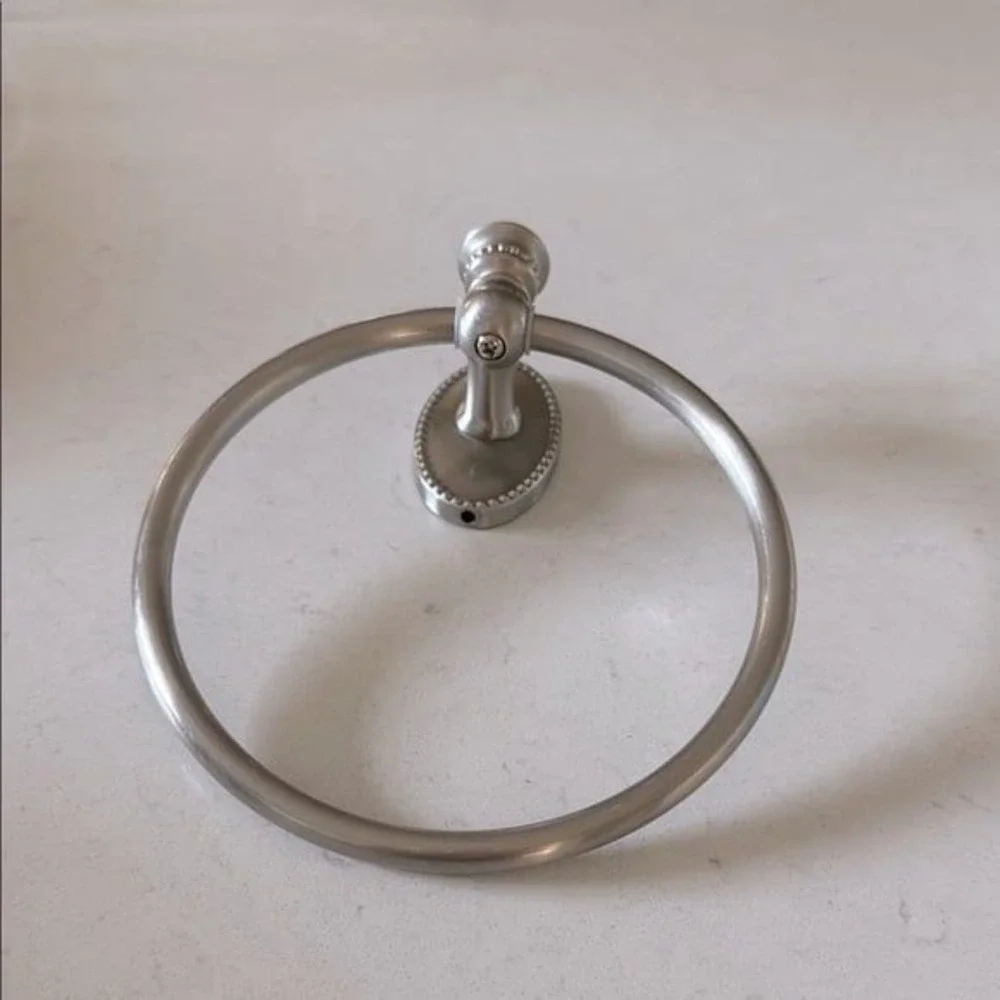 Silver Towel Ring